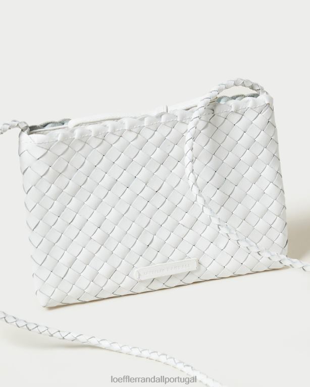 Loeffler Randall mulheres bolsa transversal marison bolsas branco FF0JR330