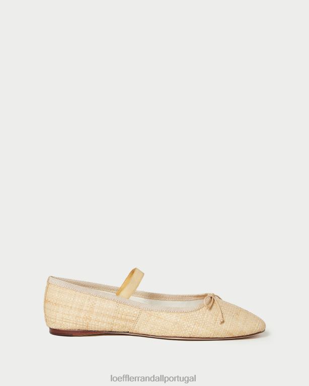 Loeffler Randall mulheres Leonie Ballet Flat sapato natural FF0JR302