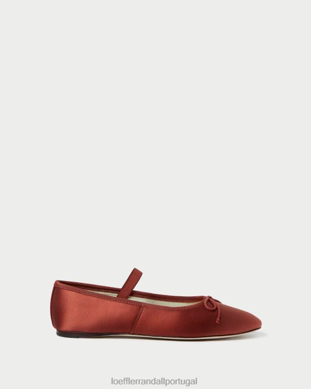 Loeffler Randall mulheres Leonie Ballet Flat sapato terracota FF0JR310